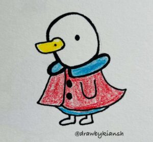 Duck in Raincoat