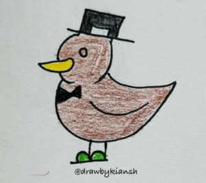 Duck with Top Hat