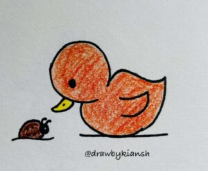 Duckling and Ladybug