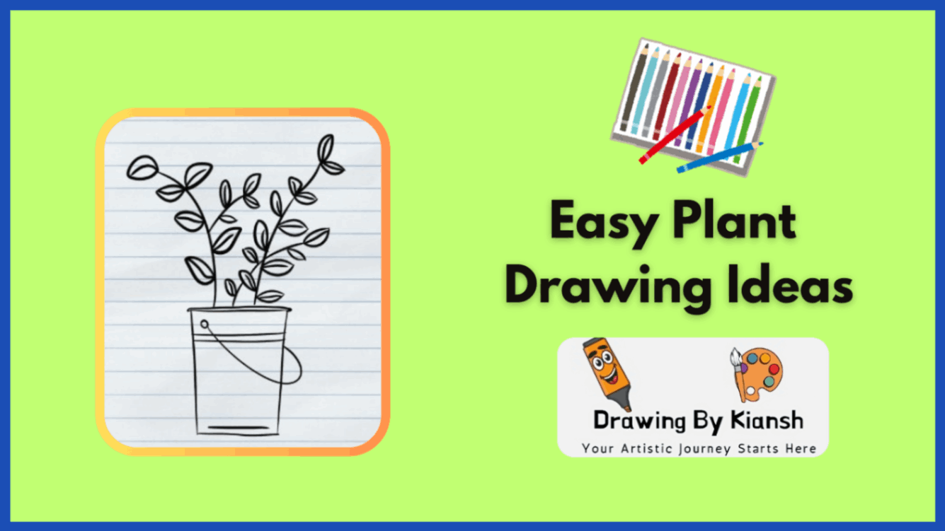 Easy Plant Drawing Ideas