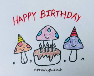 Mushroom Birthday