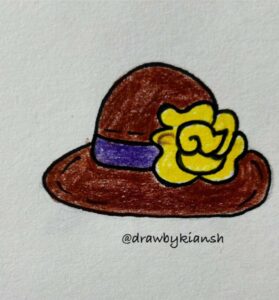 Rose on Hat