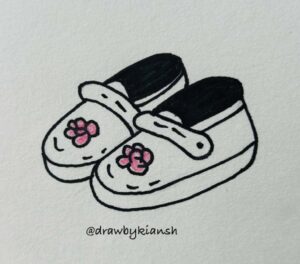 Shoes with Rose