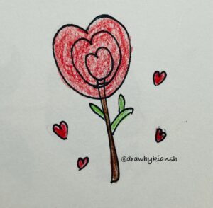 drawbykiansh-heartshape-tree