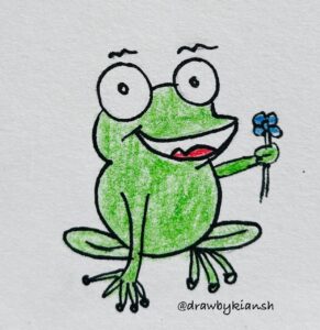 Froggy Flower Gift 